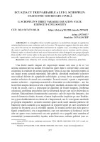 Ecuația cu trei variabile a lui G. Schopelin: stat-etnic-societate civilă